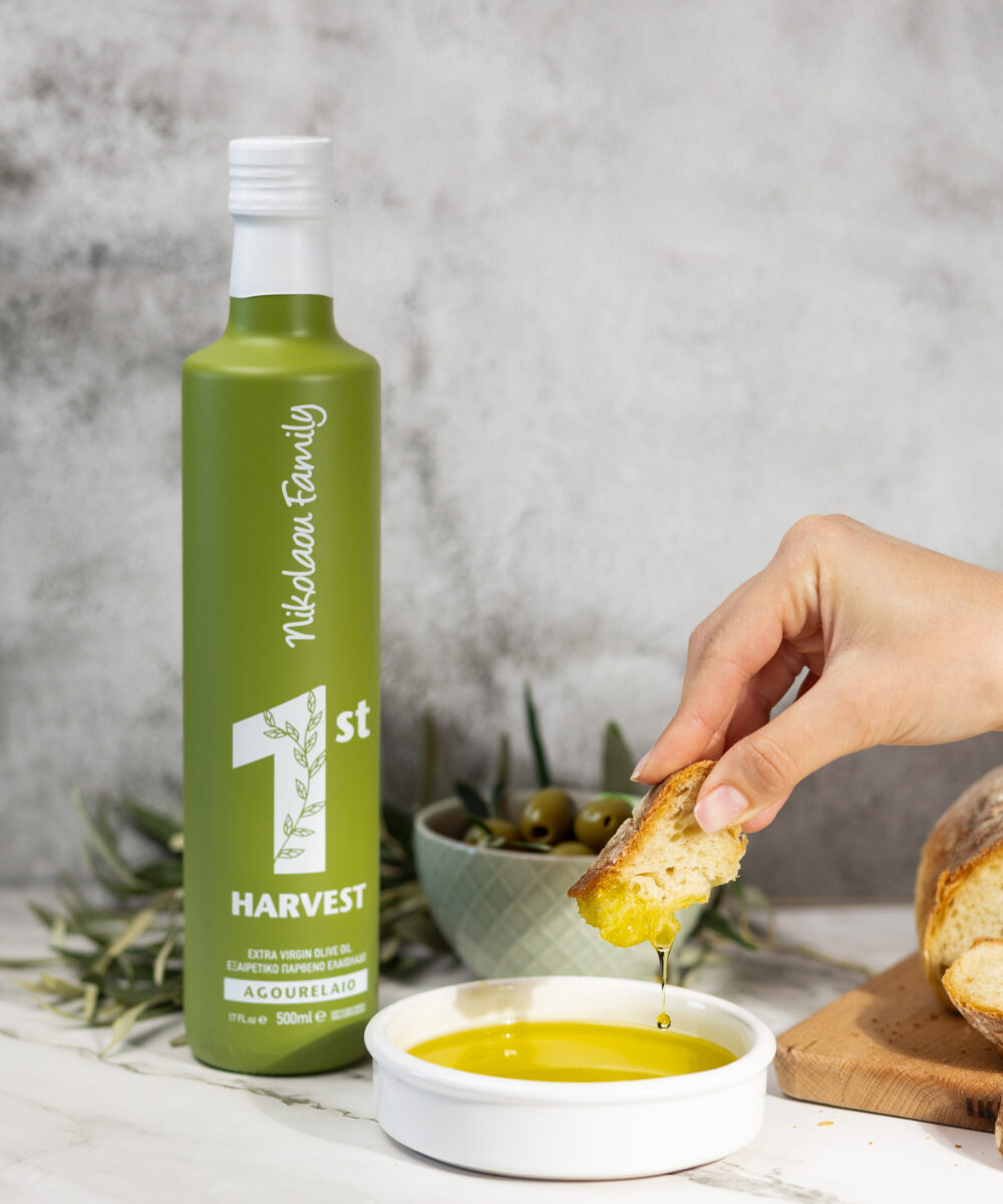 first harvested olive oil